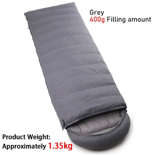 Outdoor down sleeping bag 210cm*80cm single person - Image 9