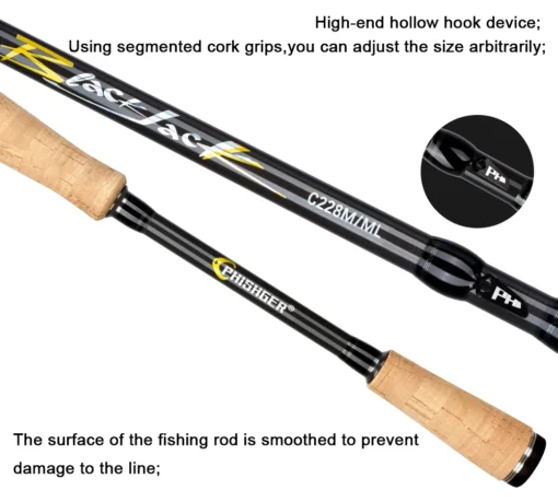BIUTIFU Spinning Casting Fuji Fishing Rods - Image 11