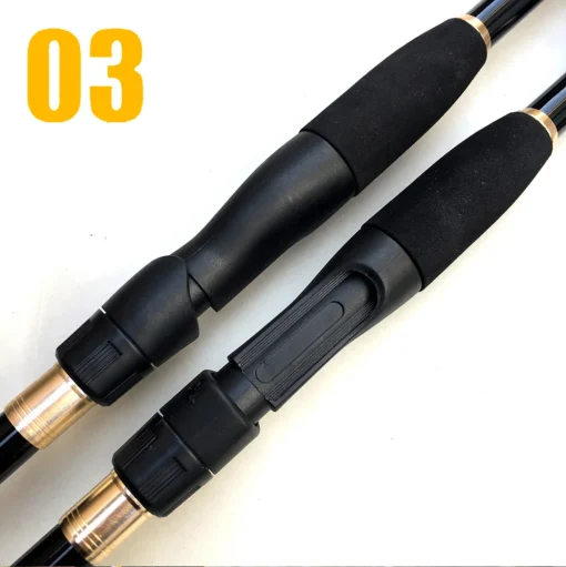 1.6-2.4m Telescopic Fishing Rods Ultralight Weight Spinning Casting Carbon Pole - Image 16