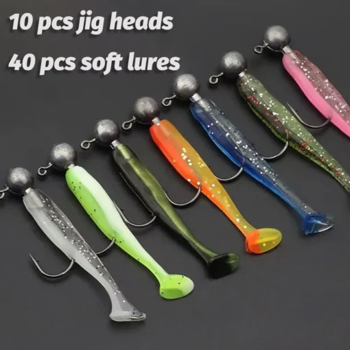 50PCS/Box Metal Jig Bait 5.5cm 7cm 10cm Soft Lure - Image 18