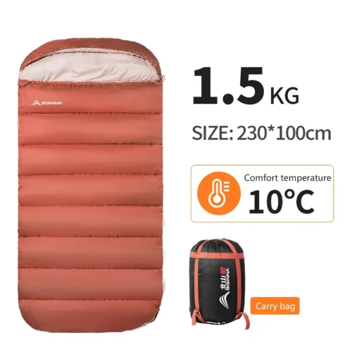 BISINNA Large Camping Sleeping Bag - Image 12