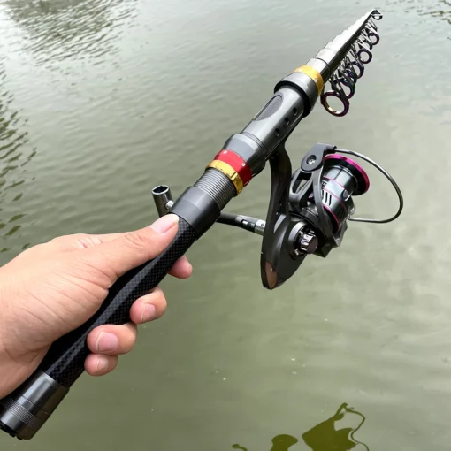 1.8-3.6m Carbon Fiber Fishing Rod - Image 6