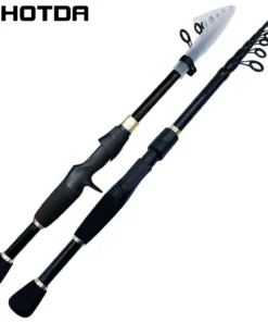 1.6-2.4m Telescopic Fishing Rods Ultralight Weight Spinning Casting Carbon Pole