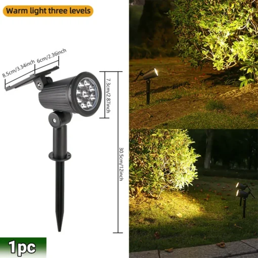 9 LED Solar Spot Lights - Image 8