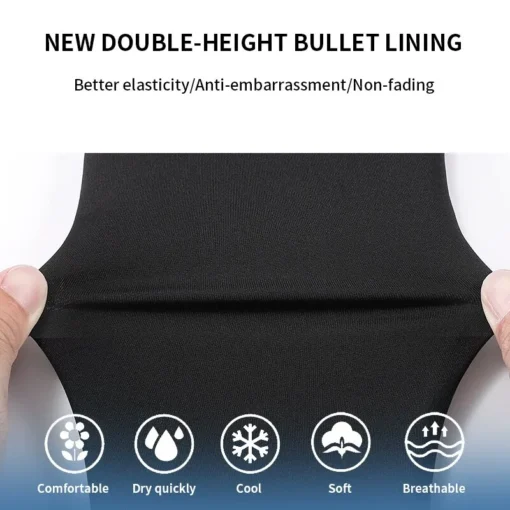 Anti-embarrassment Loose Quick-drying Men's Swimming Trunks - Image 4