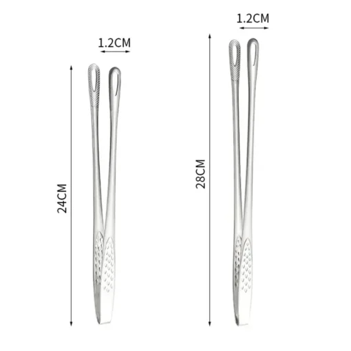 Kitchen Stainless Steel Barbecue Tongs - Image 6