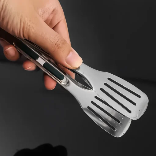 3/1Pcs Stainless Steel Food Tongs - Image 5