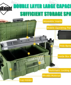 SeaKnight Brand 20L Fishing Tackle Box