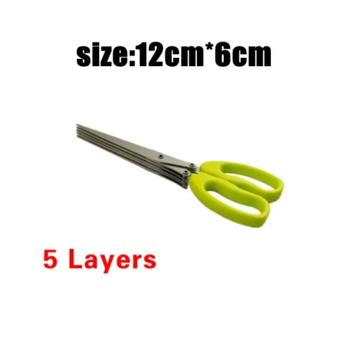 Muti-Layers Kitchen Scissors Stainless Steel - Image 7