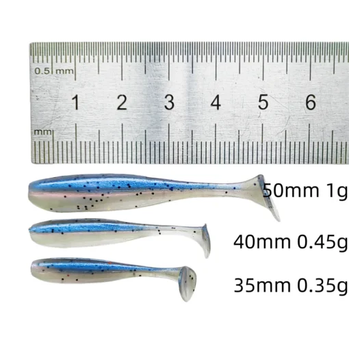 50PCS Micro Soft Fishing Lures - Image 6
