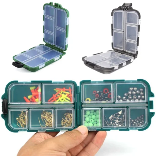 Fishing Tackle Box 10 Compartments Fishing Lure