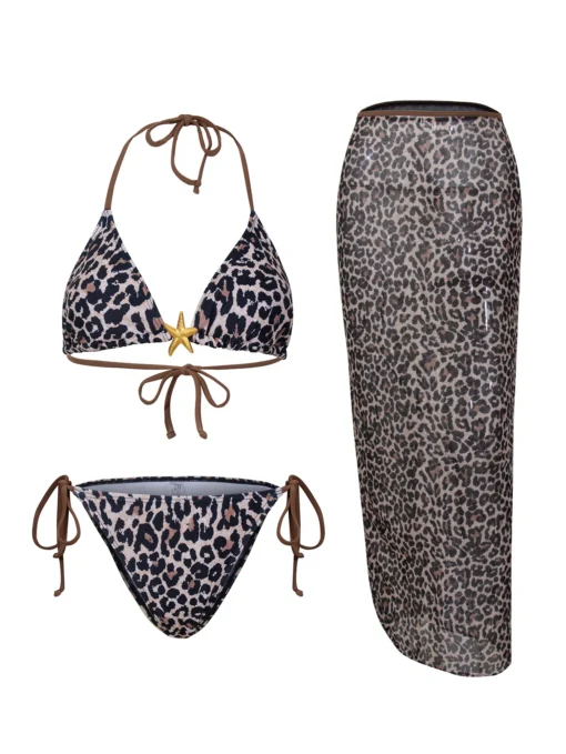 2025 New Flower Print Bikini Set - Image 21