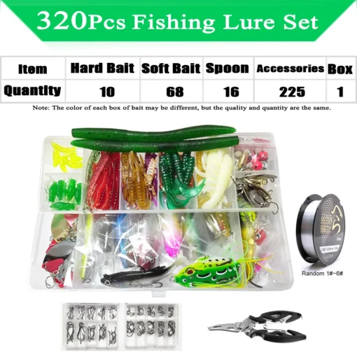 Fishing Lure Kit Soft and Hard Bait - Image 7