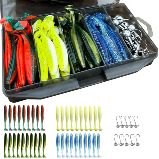 50PCS/Box Metal Jig Bait 5.5cm 7cm 10cm Soft Lure - Image 12