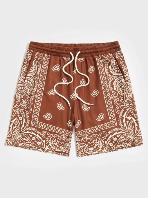 Trend Bandana Graphic Beach Short - Image 17
