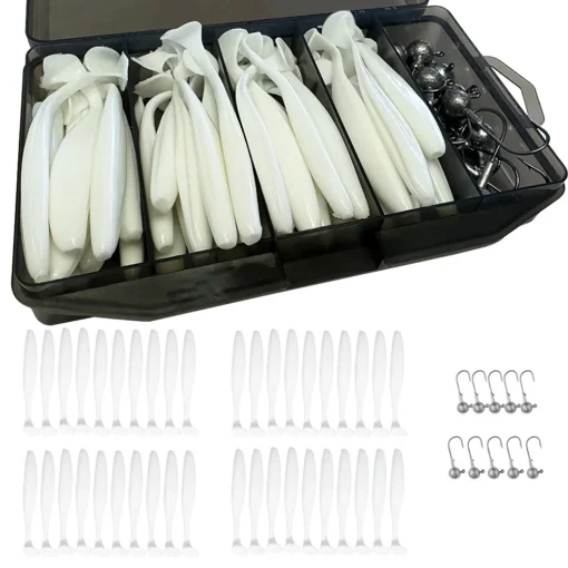 50PCS/Box Metal Jig Bait 5.5cm 7cm 10cm Soft Lure - Image 7