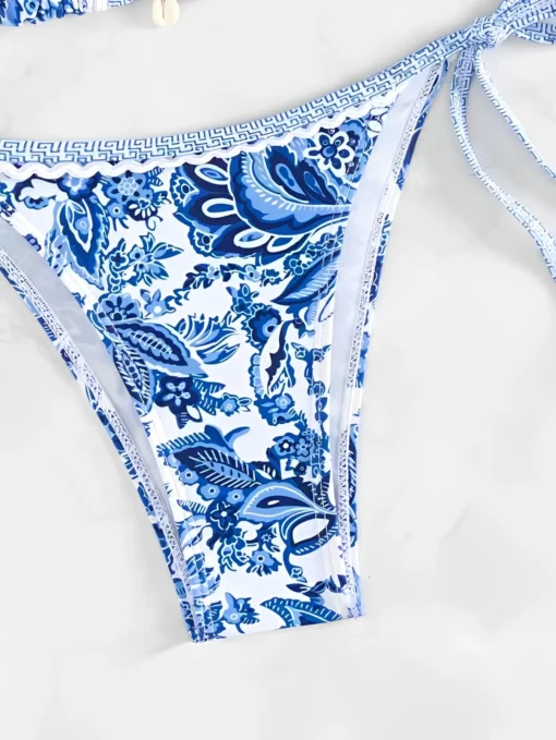 2025 Halter String Triangle Two Piece Bikini Women Swimwear - Image 16