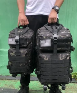 25L/50L 1000D Nylon Waterproof Trekking Fishing Hunting Bag