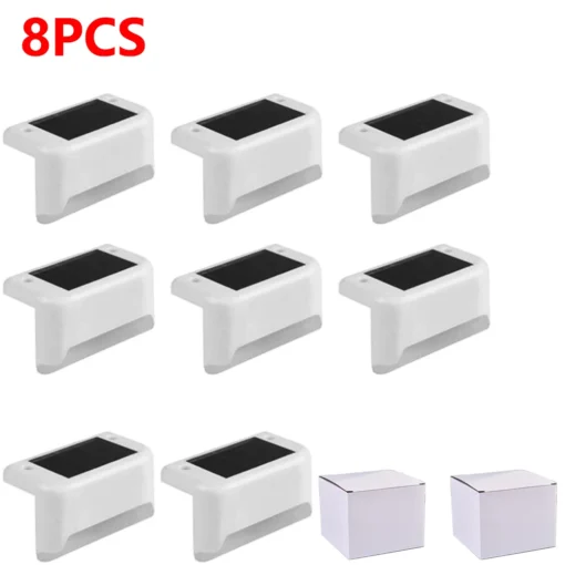Warm White LED Solar Step Lamp - Image 11