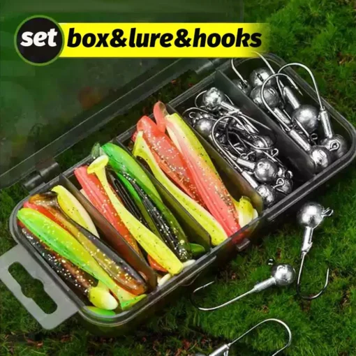 50PCS/Box Metal Jig Bait 5.5cm 7cm 10cm Soft Lure - Image 4