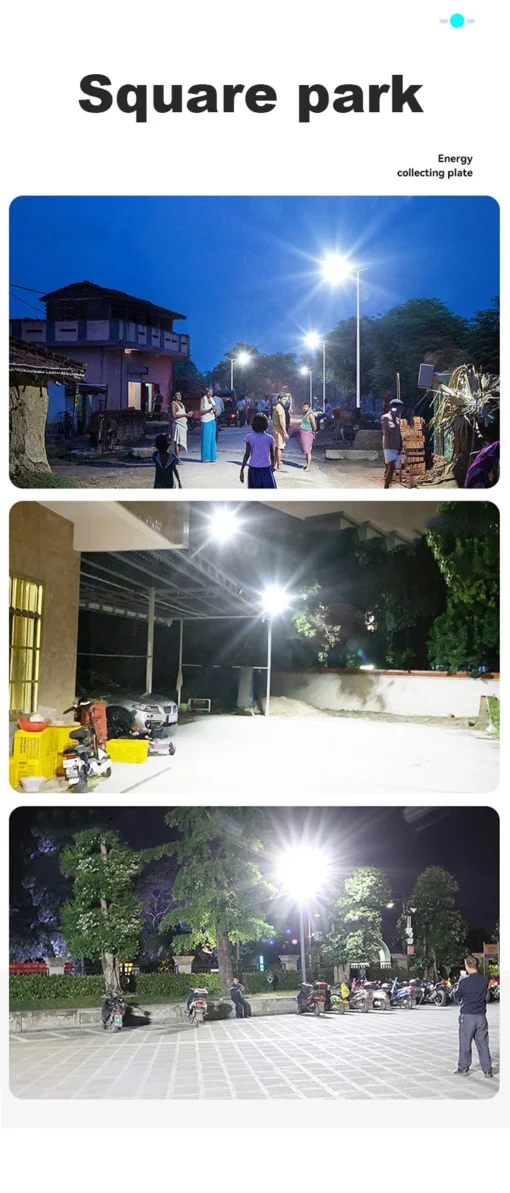 200W Powerful Solar Light Outdoor Solar Street Light - Image 12