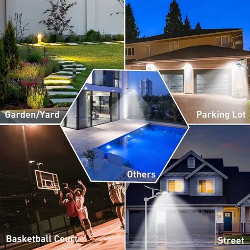 200W Powerful Solar Light Outdoor Solar Street Light - Image 6