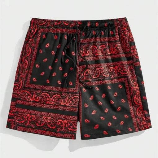 Trend Bandana Graphic Beach Short - Image 7