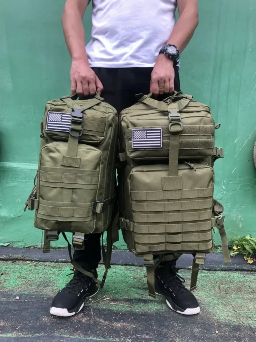 25L/50L 1000D Nylon Waterproof Trekking Fishing Hunting Bag - Image 32