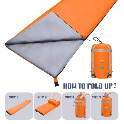 LIXADA 190*75cm Envelope Sleeping Bag - Image 15