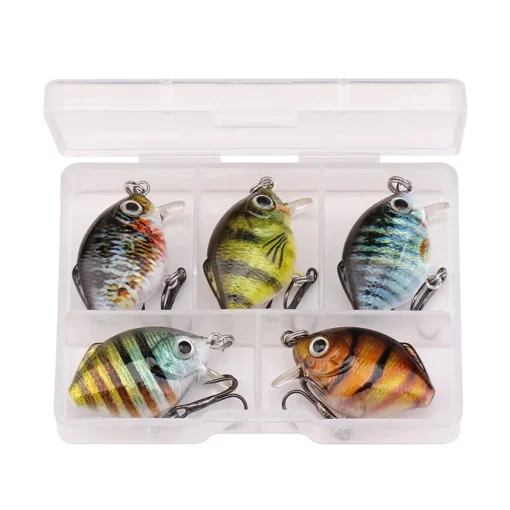 GOBASS 5pcs Mini Fish Bass Fishing Lure - Image 13