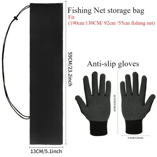 55cm-190cm Telescopic Fishing Net - Image 13