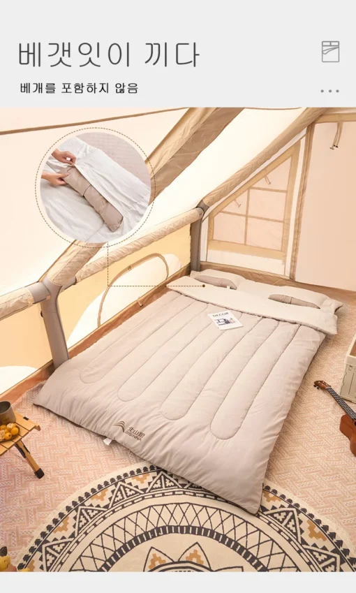 BISINNA 2 Person Camping Sleeping Bag - Image 9