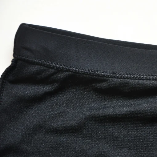 solid Black Swim Boxer Briefs - Image 6