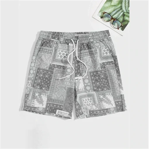Trend Bandana Graphic Beach Short - Image 4