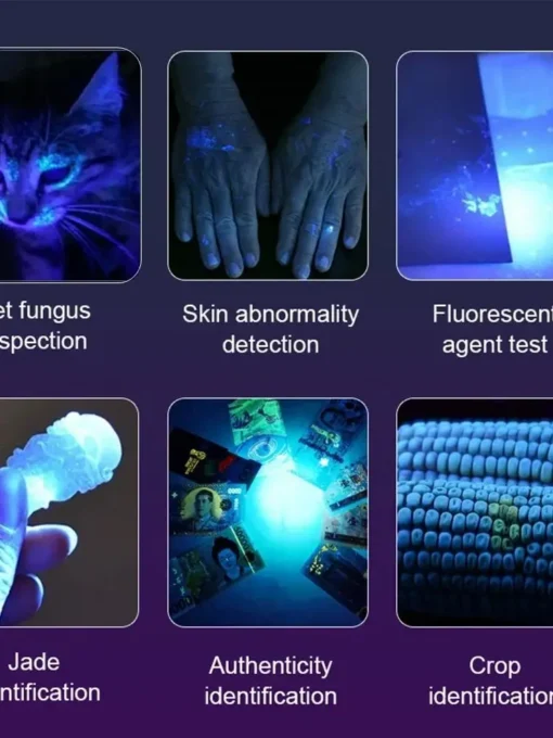 365nm Mini UV Led Blacklight Flashlight - Image 6