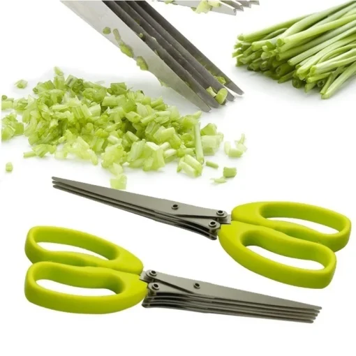 Muti-Layers Kitchen Scissors Stainless Steel - Image 3