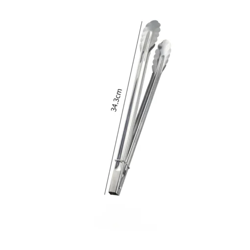 Stainless Steel Kitchen Food Tongs - Image 9