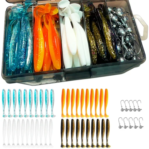 50PCS/Box Metal Jig Bait 5.5cm 7cm 10cm Soft Lure - Image 13