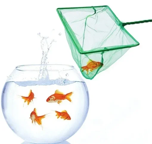 Long Handle Square Aquarium Fishing Net - Image 3