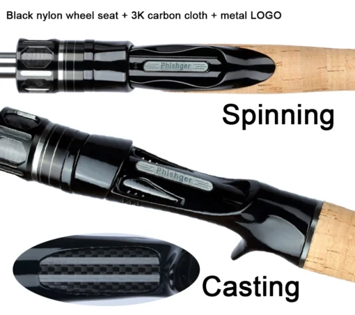 BIUTIFU Spinning Casting Fuji Fishing Rods - Image 10