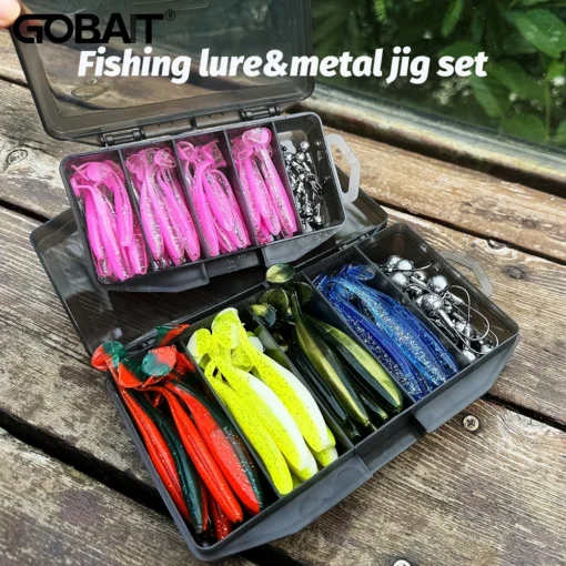 50PCS/Box Metal Jig Bait 5.5cm 7cm 10cm Soft Lure - Image 20