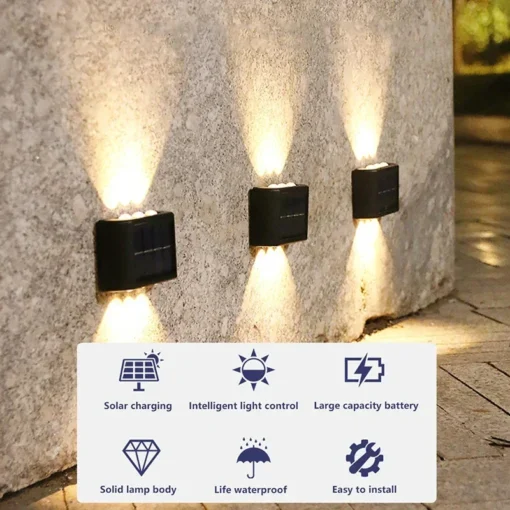 Solar Wall Lamp Outdoor Waterproof - Image 18