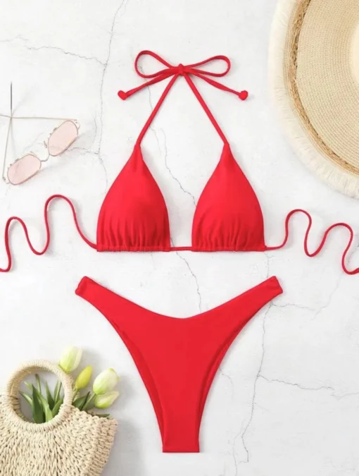 2025 Women White Bikini - Image 8