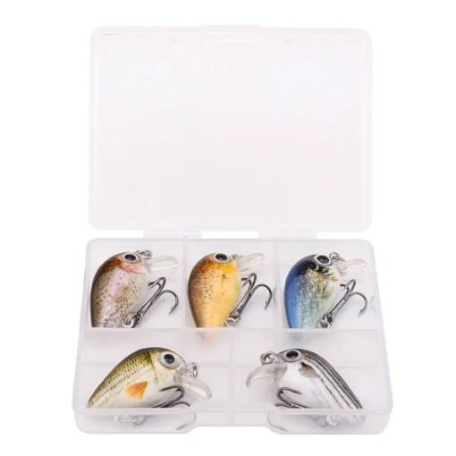 GOBASS 5pcs Mini Fish Bass Fishing Lure - Image 14