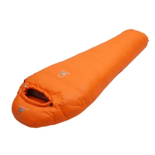 Very Warm White Goose Down Filled Adult Mummy Style Sleeping Bag - Image 3