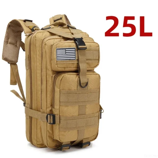 25L/50L 1000D Nylon Waterproof Trekking Fishing Hunting Bag - Image 5