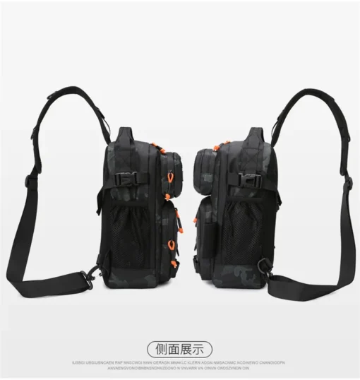 Waterproof Camo Tactical Chest Bag - Image 25