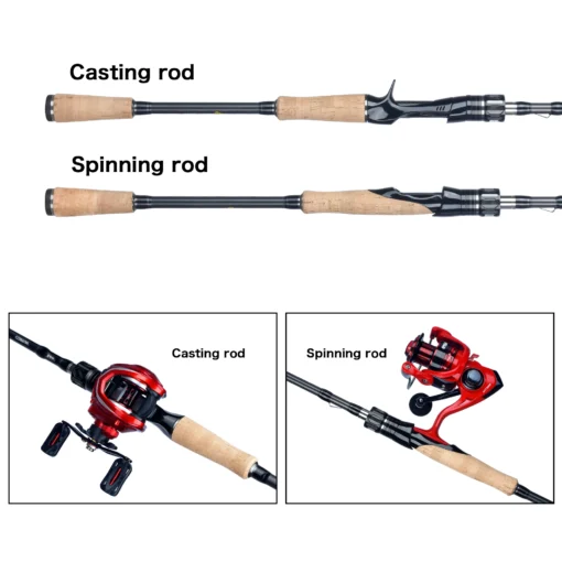 BIUTIFU Spinning Casting Fuji Fishing Rods - Image 3