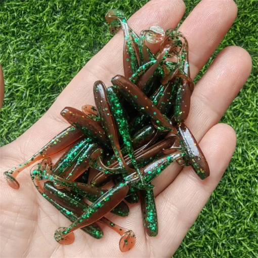 50PCS Micro Soft Fishing Lures - Image 20