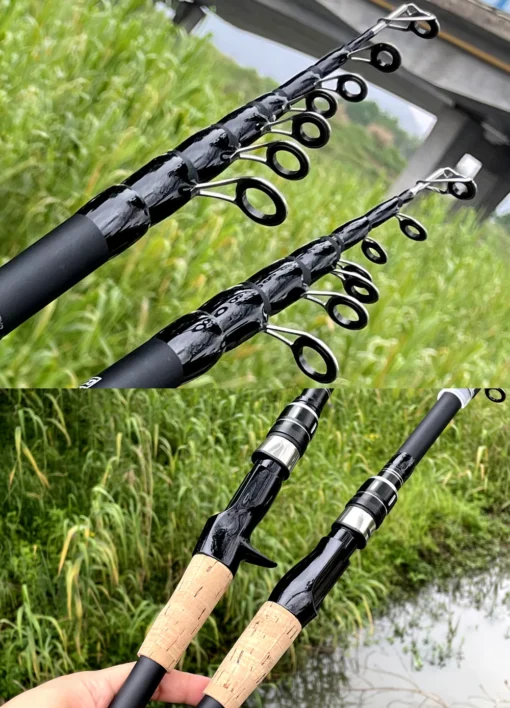 Baitcasting Lure Fishing Rod Spinning Telescopic - Image 18
